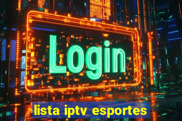 lista iptv esportes